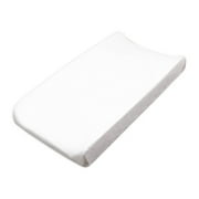 Organic Cotton Baby Terry Changing Pad Cover - Bright White